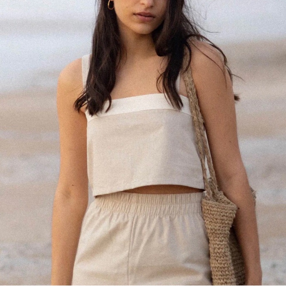 Harly Jae handmade Cardin boxy tank top